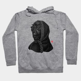 Village Woman Portraitn 2 Hoodie